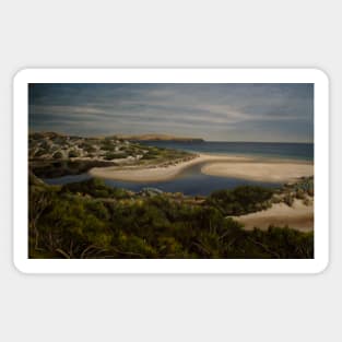 Normanville - Oil painting  by Avril Thomas - Adelaide / South Australia Artist Sticker